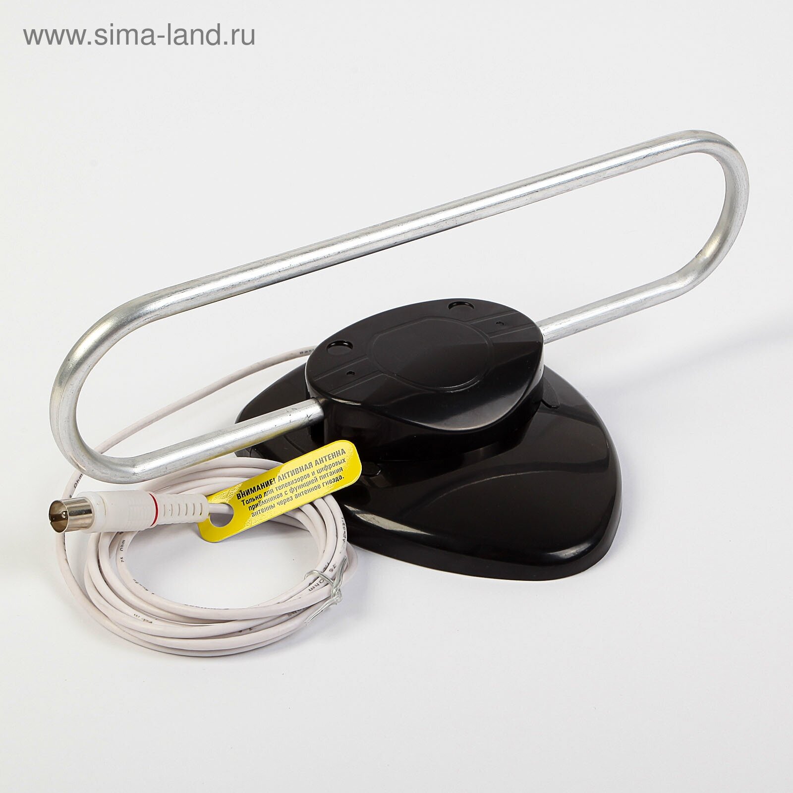 Антенна BAS-5117-5V BAMBI комнатная активная 33 дБи 5В DVB-T DVB-T2 цифровая