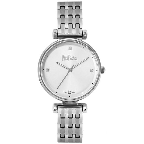 lee cooper elegance 34mm ladies watch lc07544 550 Наручные часы Lee Cooper, серебряный