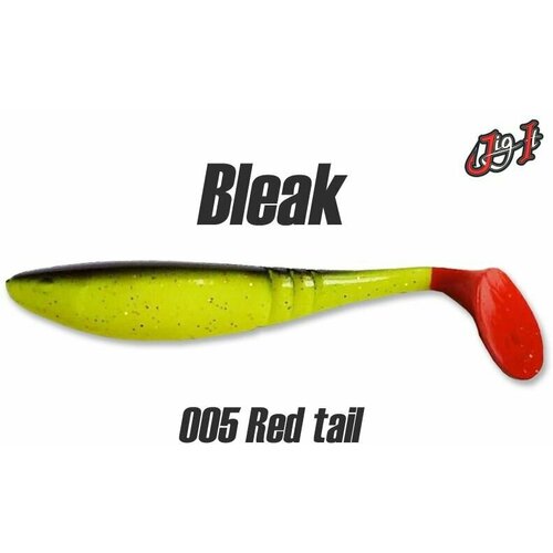 Приманка Силиконовая Jig It Bleak 45 115 мм 005 RED TAIL Squid 357₽