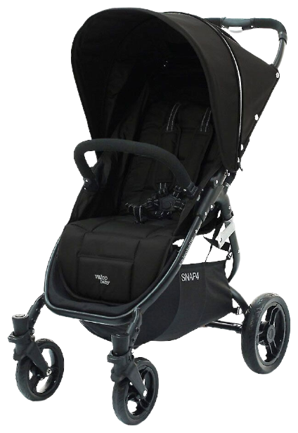 Прогулочная коляска Valco Baby Snap 4, coal black, цвет шасси: черный