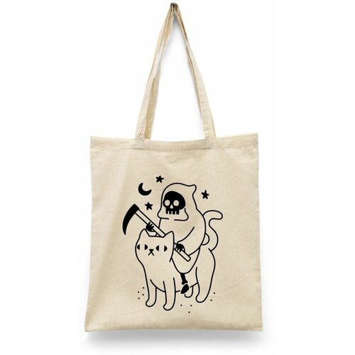 фото Сумка шоппер каждому своё, бежевый