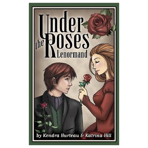 Гадальные карты U.S. Games Systems Таро Under the Roses Lenormand, 40 карт, 90 херто кендра under the roses lenormand 39 карт инструкция