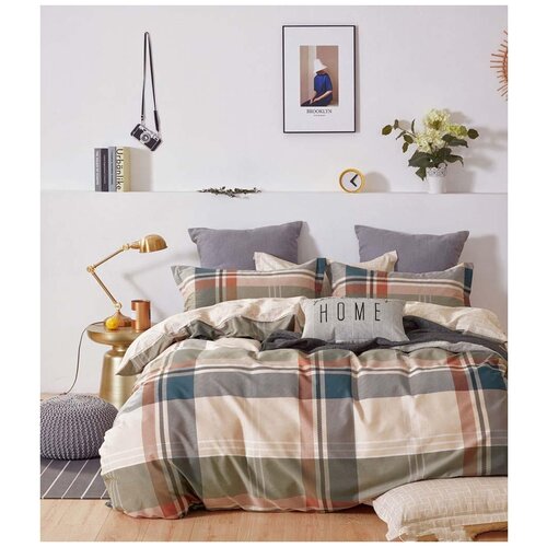 фото Постельное бельё "танго", vip сатин; арт: tpig-1389; размер евро 4 наволочки tango