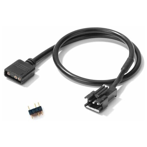 rgb кабель переходник jst sm 3 pin мама female 12v 3pin a rgb 3 контактный адаптер для кулеров cоединитель для подключения подсветки Переходник jst sm 3 pin папа - 5v3pin A-RGB