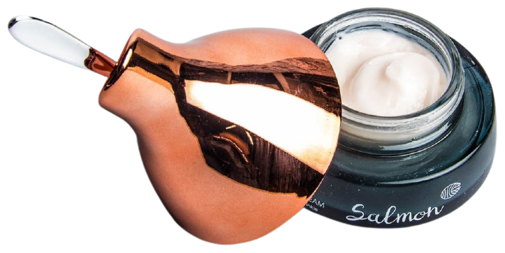 Омолаживающий крем с маслом лосося и пептидами FarmStay Salmon Oil & Peptide Vital Cream 50 г - фото №3
