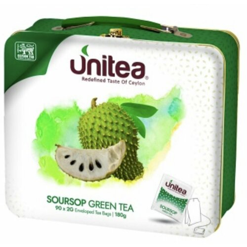 Зелёный чай UNITEA зелёный саусеп, 90 пакетиков, Sri Lanka