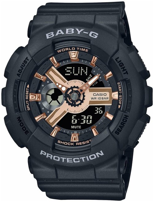 Наручные часы CASIO Baby-G, черный