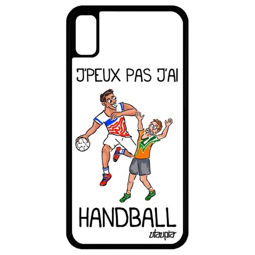 фото Чехол для мобильного iphone xr, "не могу - у меня гандбол!" комикс хэндбол utaupia