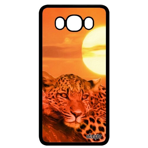 фото Чехол на мобильный samsung galaxy j7 2016, "леопард" зверь пантера utaupia
