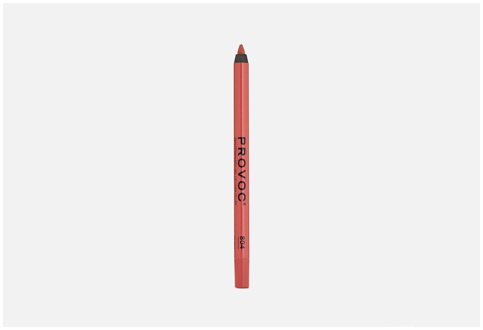 Provoc Gel Lip Liner 804 Nudess Гелевая подводка в карандаше для губ, 1.2г (бежевый нюд)