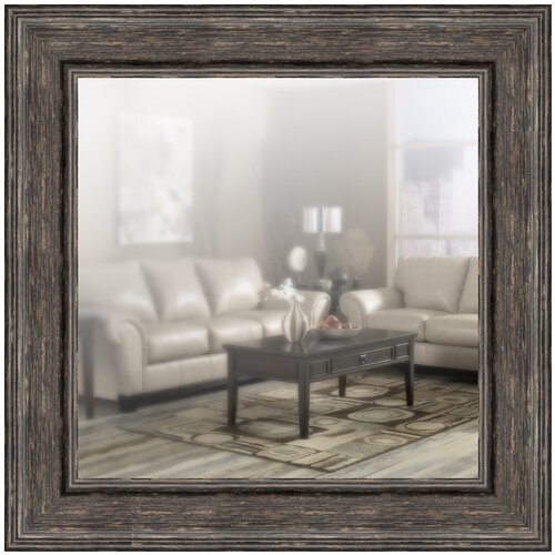 фото Зеркало в широкой раме 60 x 60 см, модель p080030 аурита