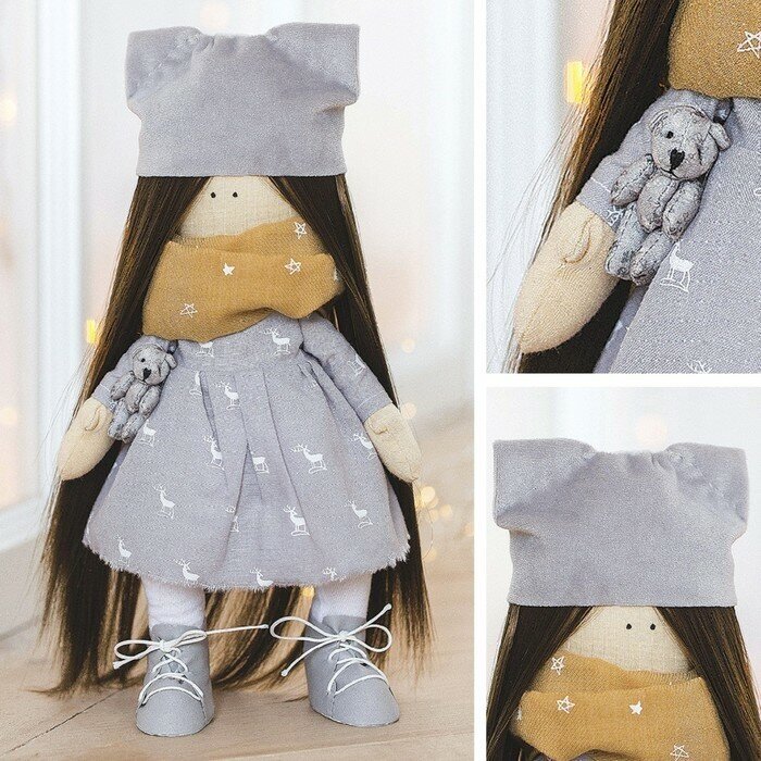Арт Узор Набор для шитья. Интерьерная кукла «Софья», 30 см