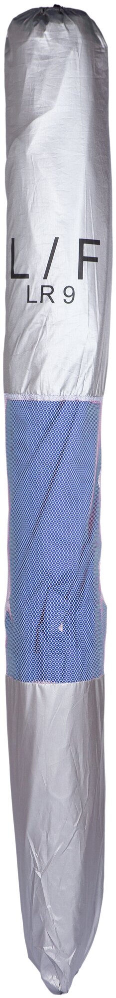 Пляжный зонт, 2,15м, ткань, бахрома (синий) в чехле - фотография № 2