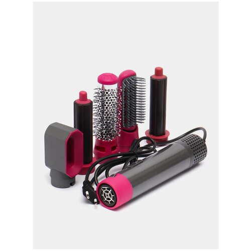 Многофункциональный cтайлер 5в1 набор для укладки волос мультистайлер для завивки волос фен щетка для волос 199900₽