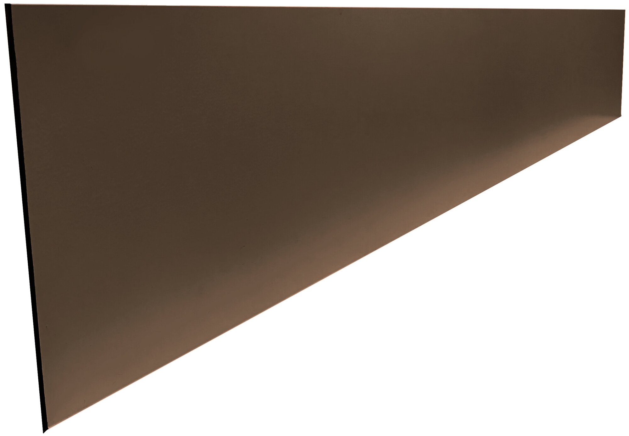 Монтажная планка коричневая 1 метр