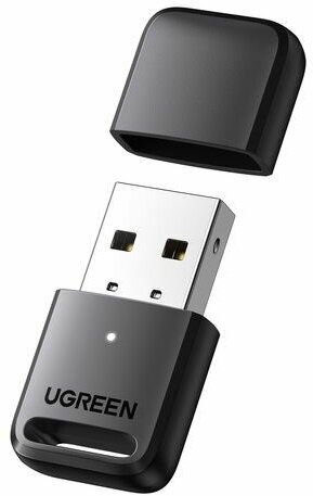 Адаптер UGREEN CM390 (80890) Bluetooth 5.0 USB Adapter. Цвет: черный