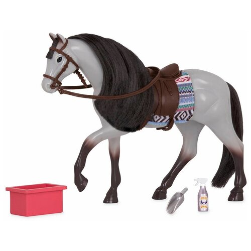 Лошадь Lori породы Роанская голубая с аксессуарами