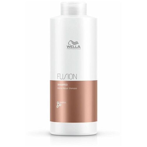 Wella Fusion Intense Repair Shampoo Интенсивный восстанавливающий шампунь 1000 мл wella fusion conditioner интенсивный восстанавливающий бальзам 1000 мл