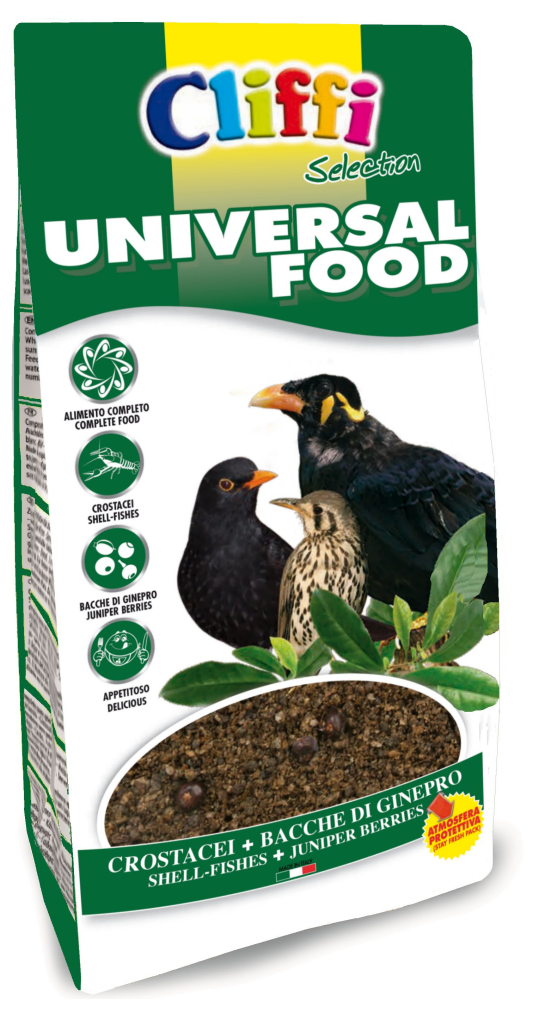 CLIFFI UNIVERSAL FOOD корм для насекомоядных птиц универсальный (1 кг)