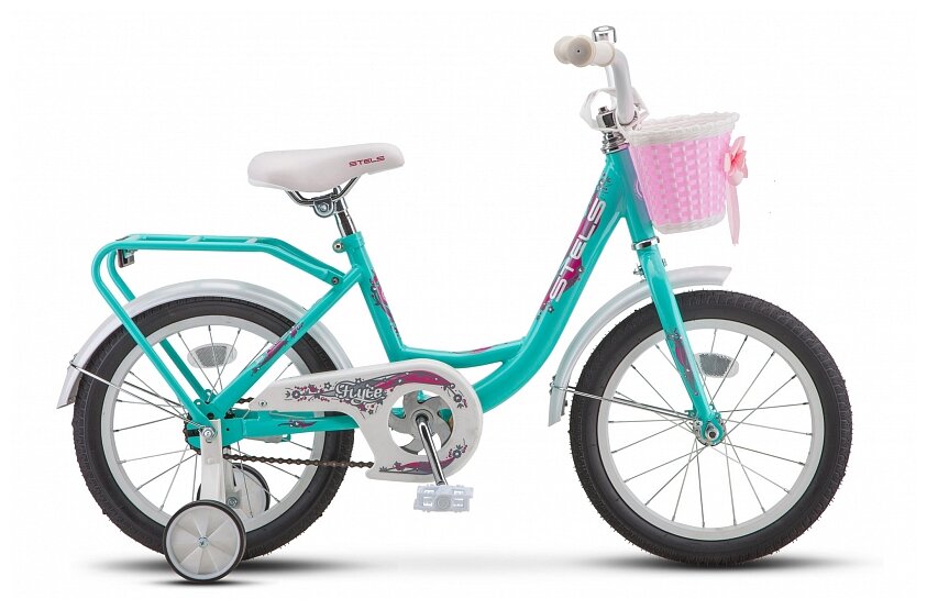 Детский велосипед STELS Flyte Lady 16 Z011 (2021) бирюзовый 11" (требует финальной сборки)