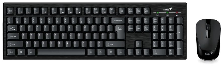 Беспроводной комплект Genius Smart KM-8101 (клавиатура+мышь), черный