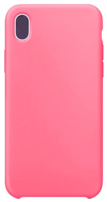 Силиконовый чехол Silicone Case для iPhone XS Max, розовый