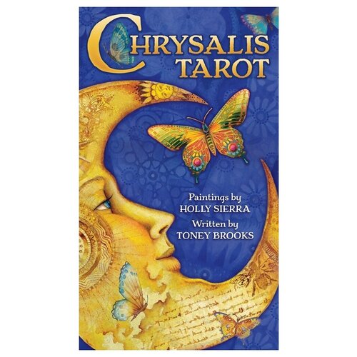 Гадальные карты U.S. Games Systems Таро Chrysalis Tarot, 78 карт, синий/желтый, 282 карты таро богинь the goddess tarot u s games systems