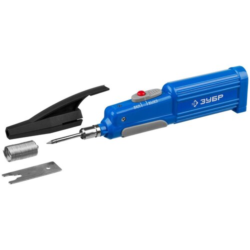 ЗУБР 6Вт 3хAA конус высокотемпературное жало Беспроводной паяльник 55410_z01 969₽