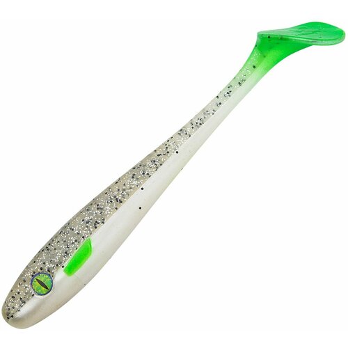 Приманка силиконовая Balzer Shirasu Pike Collector Shad 200мм 45гр UV Salt Pepper 450₽