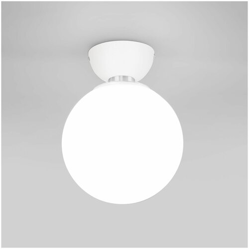Потолочный / настенный светильник Eurosvet Bubble 30197/1, цвет белый, IP20