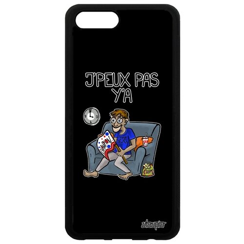 фото Чехол на смартфон honor v10 / view 10, "не могу - смотрю гандбол!" карикатура спорт utaupia