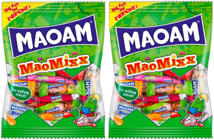 Жевательные конфеты Haribo Maoam MAO MIX 2 пакета по 70 гр. - фотография № 2