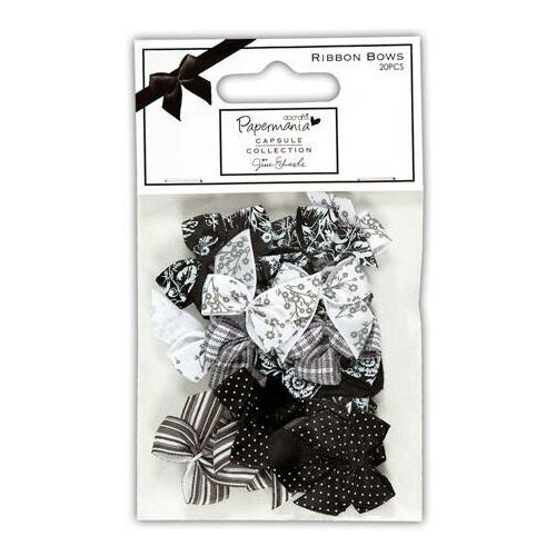 Украшение декоративное - банты Bexley Black, из полиэстера, 1 упаковка