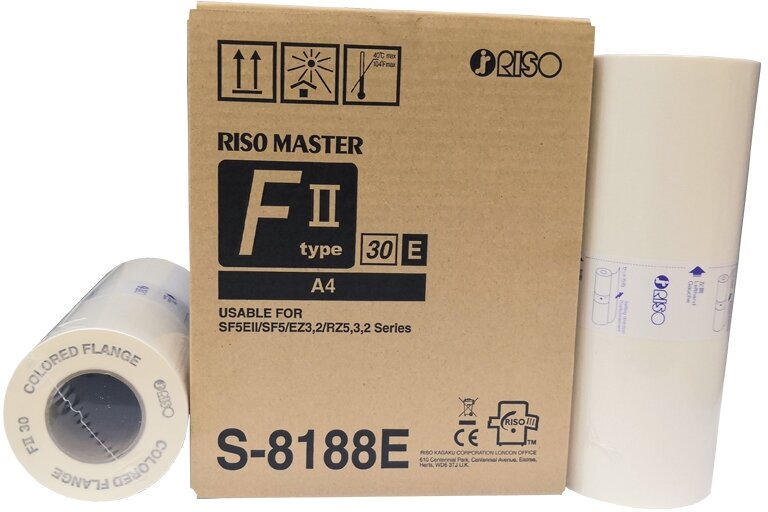 Мастер-пленка Riso Fii, формат A4 (o) Кратно 2 штукам S-8188e .