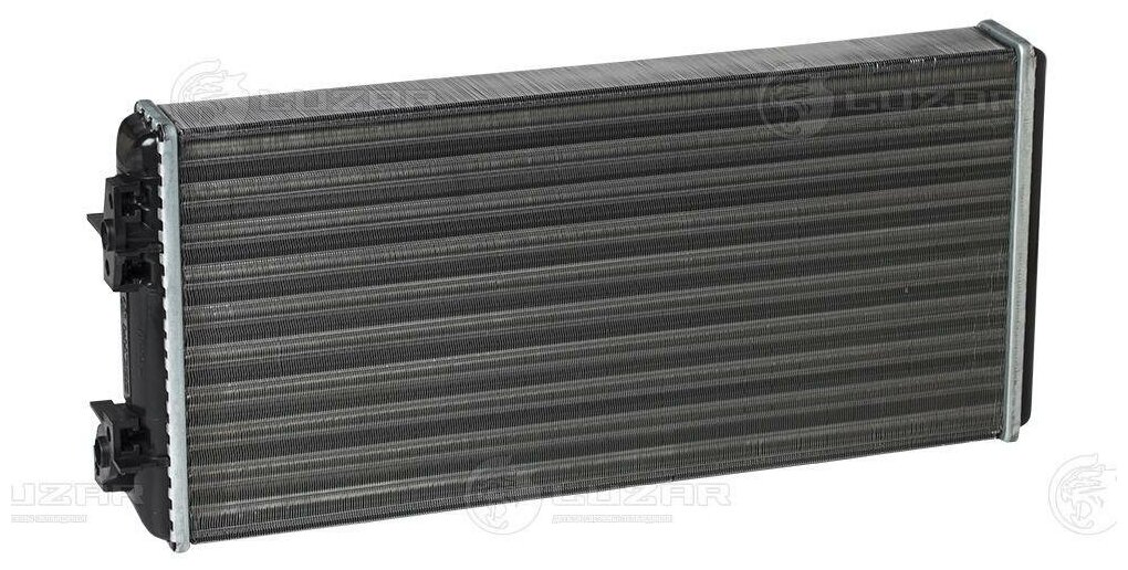 Радиатор отопителя для а/м МАЗ 103, ЛиАЗ 5256, НефАЗ 5299, Волжанин 52701 (алюминиевый) (LRh 1220) Luzar