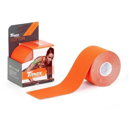 Тейп кинезиологический Tmax Extra Sticky Orange