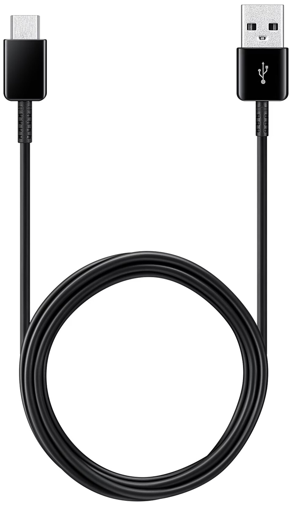 Кабель Samsung USB Type-C - USB (EP-DG930IBRGRU), 1.5 м, 1 шт, черный