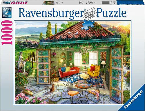 Пазл Ravensburger 1000 деталей: Тосканский оазис