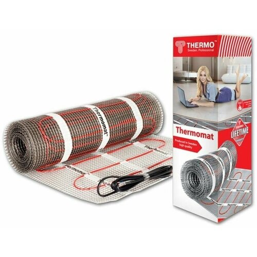 Теплый пол нагревательный мат Thermo Thermomat 6 кв. м 130 (760) Вт