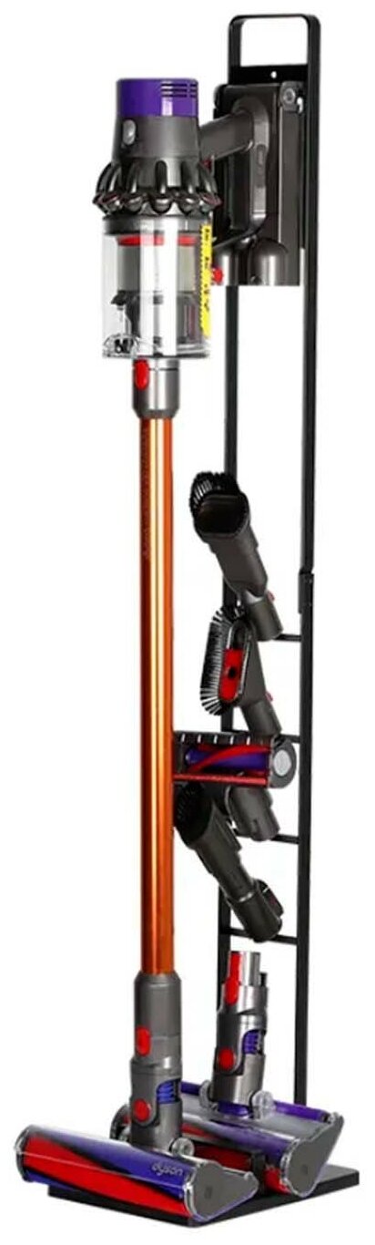 фото Напольная стойка-подставка для вертикального пылесоса фирм Dyson, Xiaomi, Bosch, Tefal, Samsung, Kitfort и др.