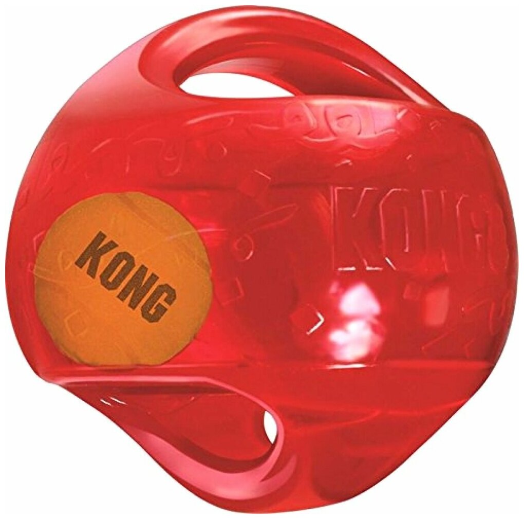 Игрушка для собак KONG джумблер TMB2E, красный - фотография № 1
