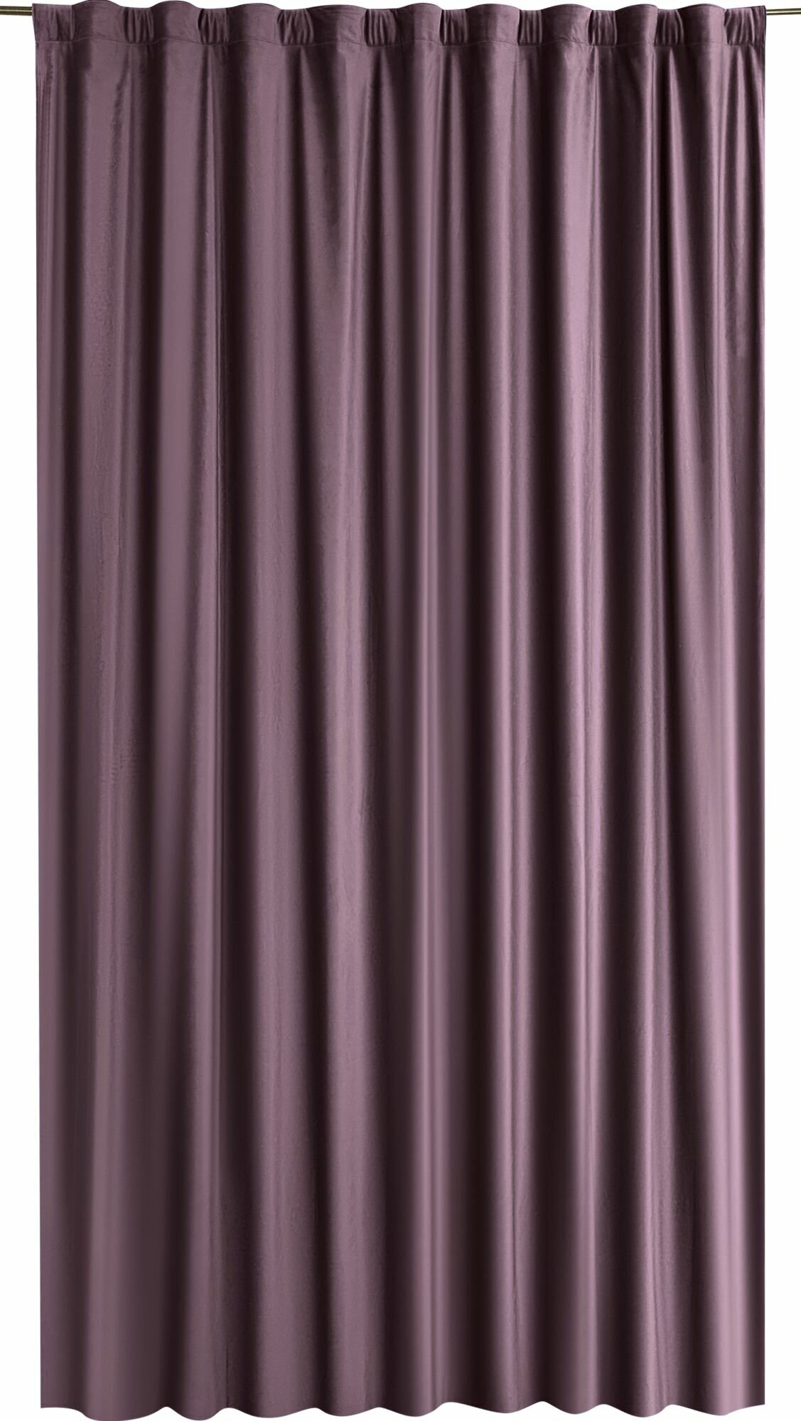 Штора со скрытыми петлями Dubbo 200x280 см цвет фиолетовый Bohemia