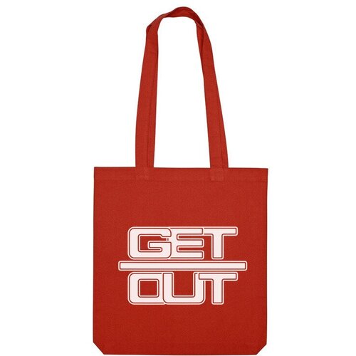 фото Сумка шоппер us basic, красный