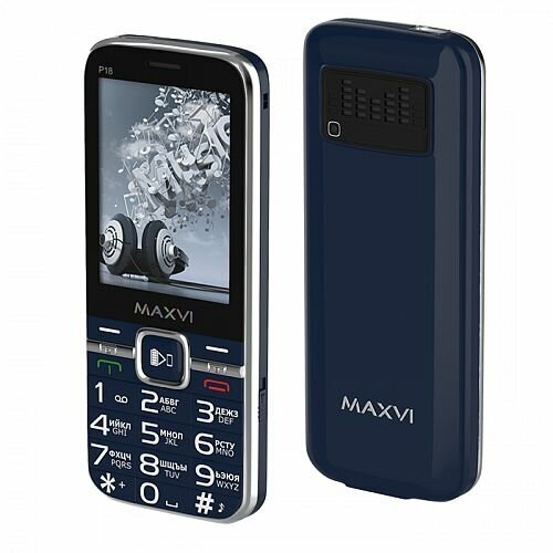 Телефон Maxvi P18 BLUE