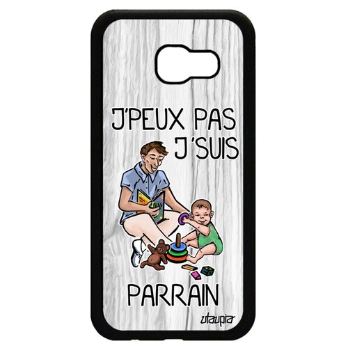 фото Чехол на мобильный samsung galaxy a5 2017, "не могу - стал крестным!" шутка карикатура utaupia