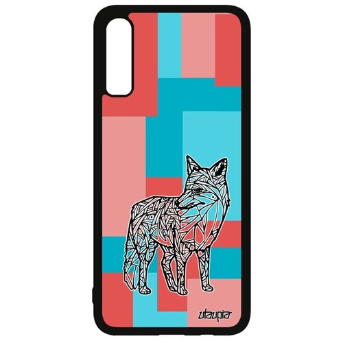 фото Чехол на смартфон samsung galaxy a70, "лиса" fox лисица utaupia