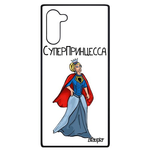 фото Чехол для телефона galaxy note 10, "суперпринцесса" комикс юмор utaupia
