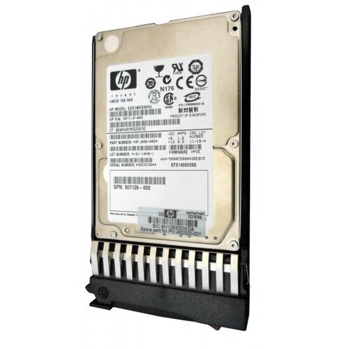 Жесткий диск HP 507119-003 146Gb 10000 SAS 25 HDD 1100000₽