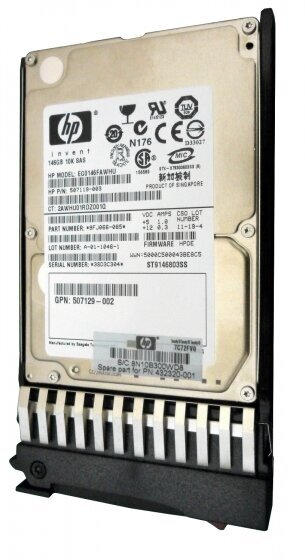Жесткий диск HP 507119-003 146Gb 10000 SAS 2,5" HDD