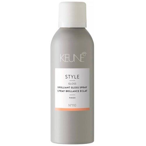 KEUNE Style Brilliant Gloss Spray Бриллиантовый, 200 мл блеск спрей для волос style brilliant gloss spray no110 спрей 500мл